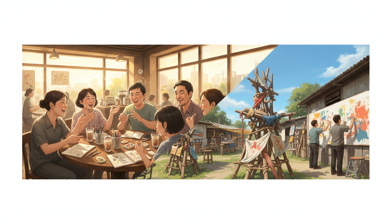 從屏東太平洋到枋寮藝術村：一場關於模糊、碰撞與起心動念的藝術冒險