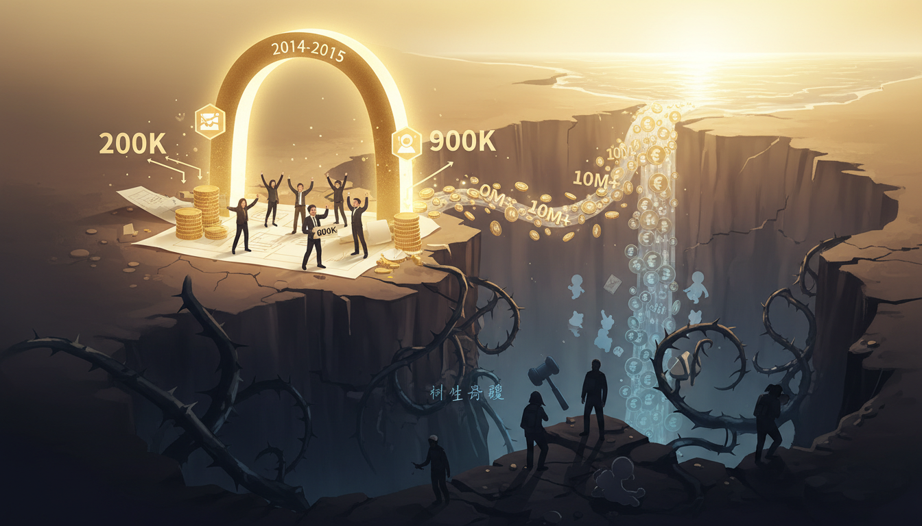 從地獄到重生:2013-2016 創業血淚史、訴訟風暴與雙寶降臨的生命轉折 9 2014-2015:業績巔峰背後的深淵與人性考驗