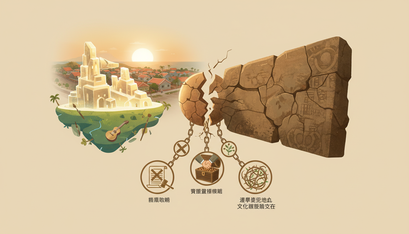 枋寮藝術村十年省思:從行政杯葛、資源爭奪到地方文化推動的深層困境 8 理想與現實的撞擊:在地文化推動的三大核心矛盾