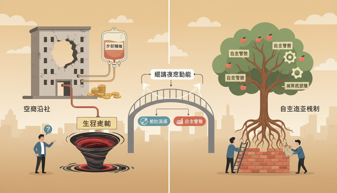 空間活化實戰指南:從租約陷阱到漂亮退場的五大關鍵策略 8 釐清核心動能:自主營收與補助依賴的戰略抉擇