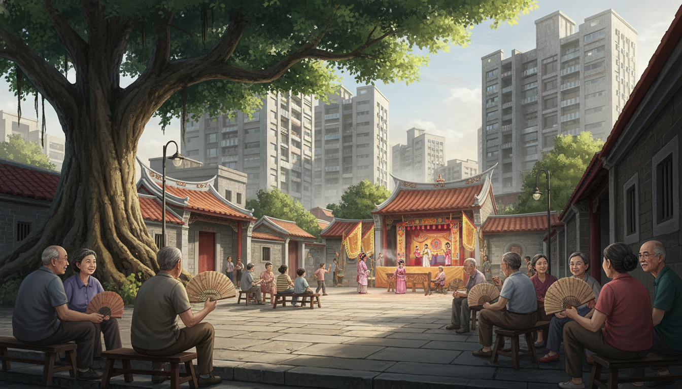 當凱道變成嘉年華:在滅香爭議裡,找回我們丟失的那柱心香 9 大廟口的舊時光:那些被水泥森林吞沒的村落心跳