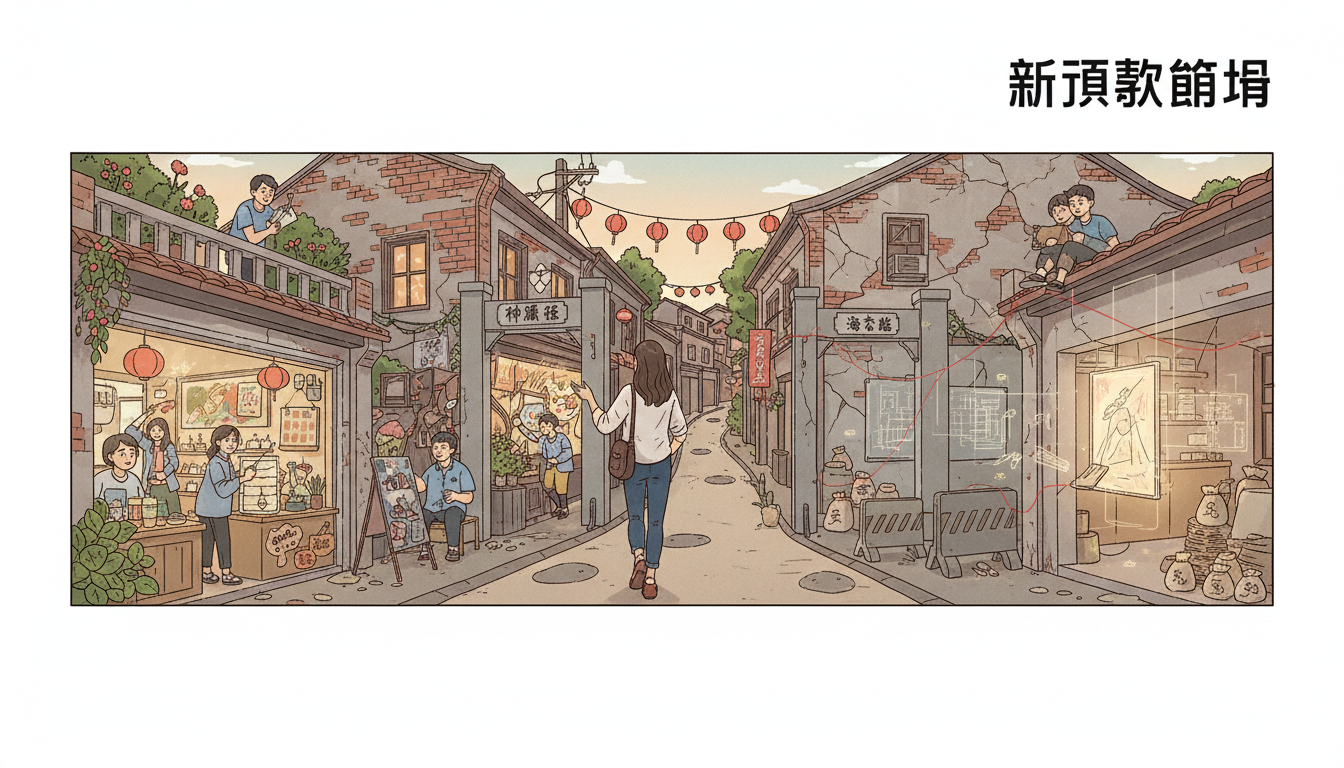台南新頭殼論壇深度紀實:從建築傻勁到文創困境,五位講者引爆的文化省思與未來出路 10 巷弄裡的夢與痛:陳秀琍眼中的社區新生與公部門困境