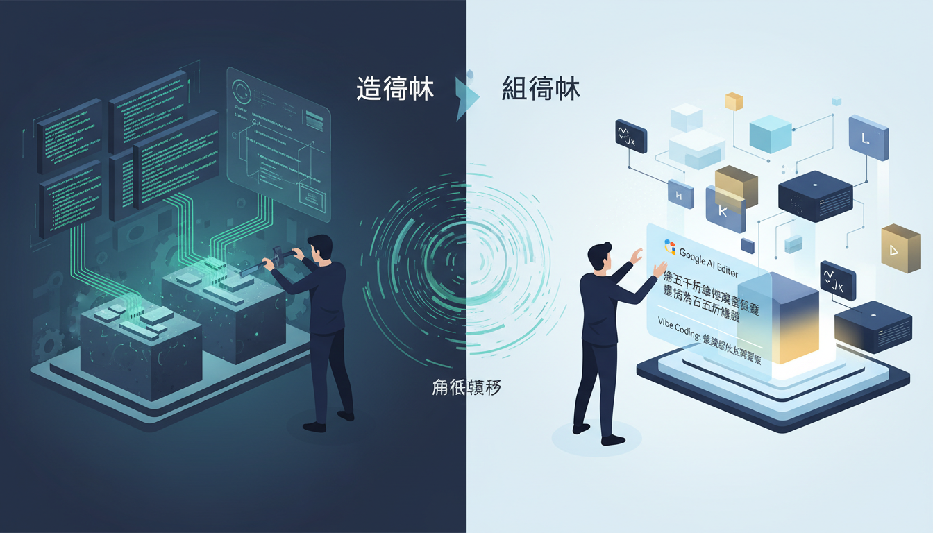 逃離技術債地獄:用 Google AI Editor 三天將五千行單體程式碼重構為五百行模組 19 開發者使用AI工具組合程式模組